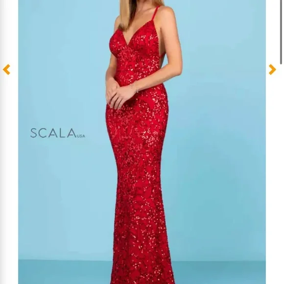 red scala dress Scala Dress 60093